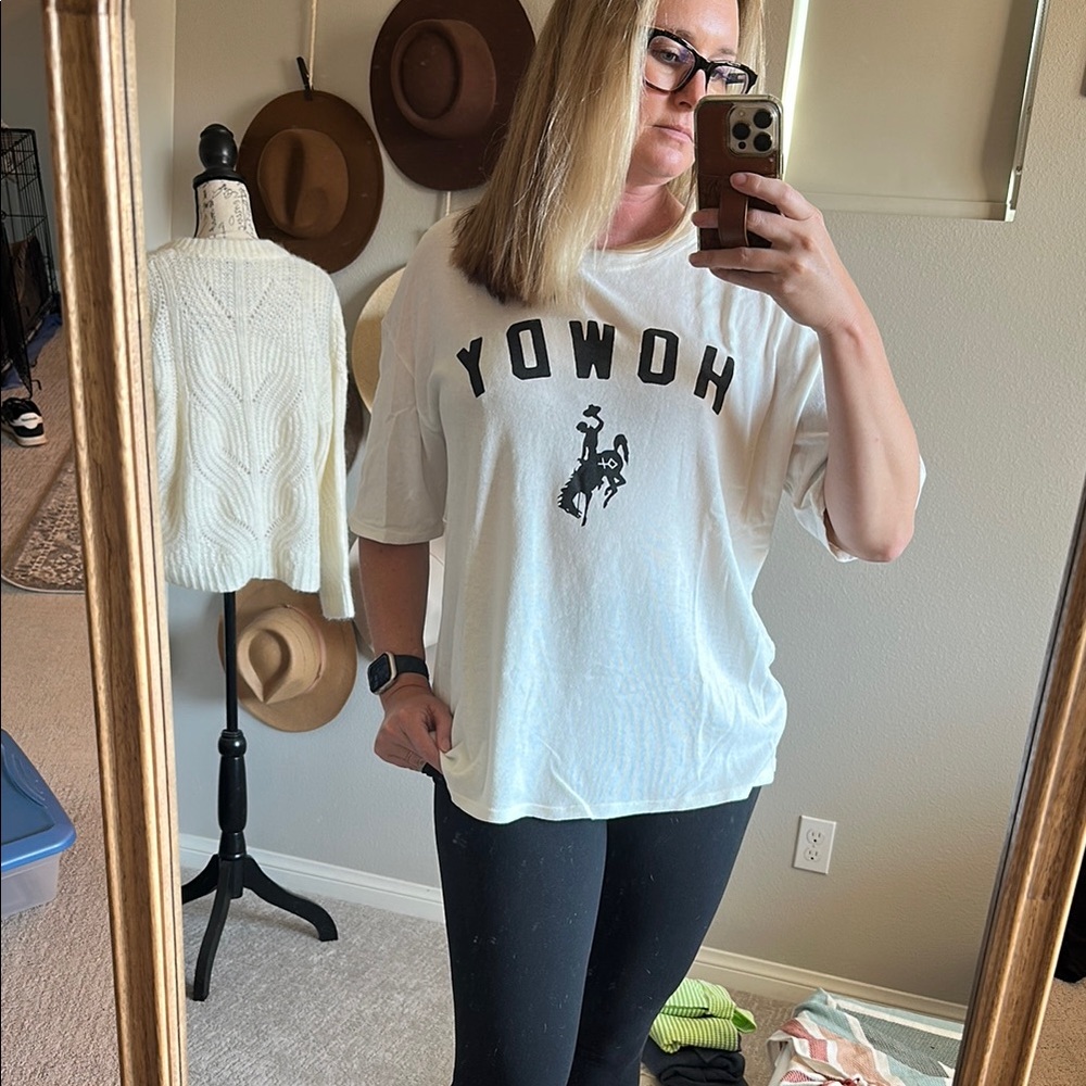 Diamond Cross Ranch X Z Supply White Graphic T-Shirt